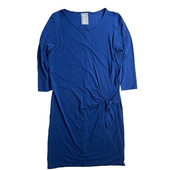 Anthropologie Dresses & Skirts - Anthropologie Dolan Sanibel Blue Sleeve Side Tie Dress Size S